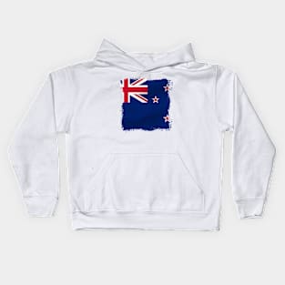 New Zealand artwork Kids Hoodie